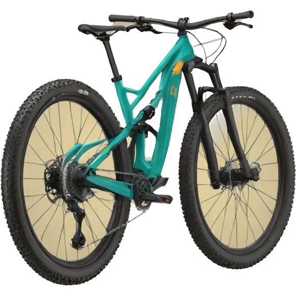 Full-suspension mountain bike  emoji