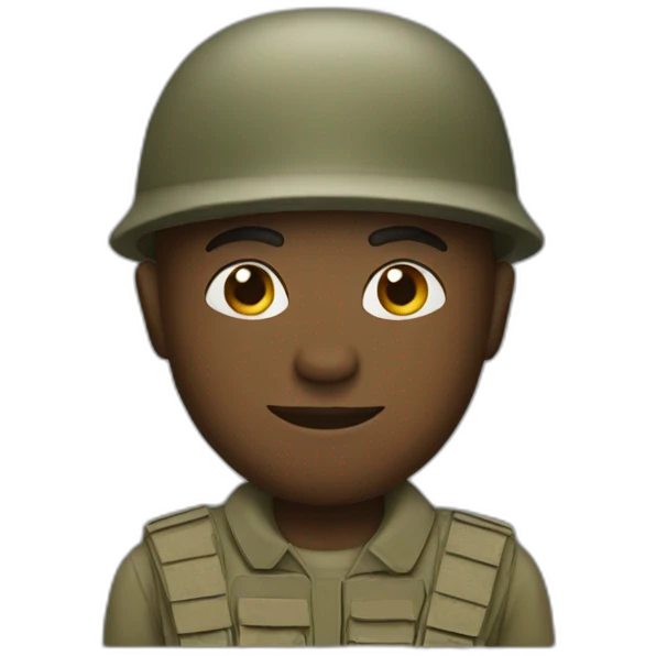 soldier emoji