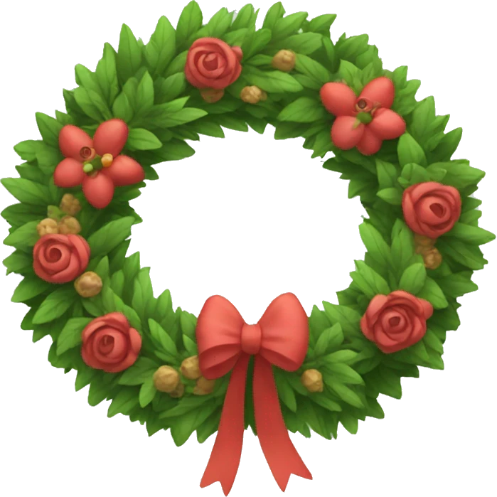 Wreath emoji