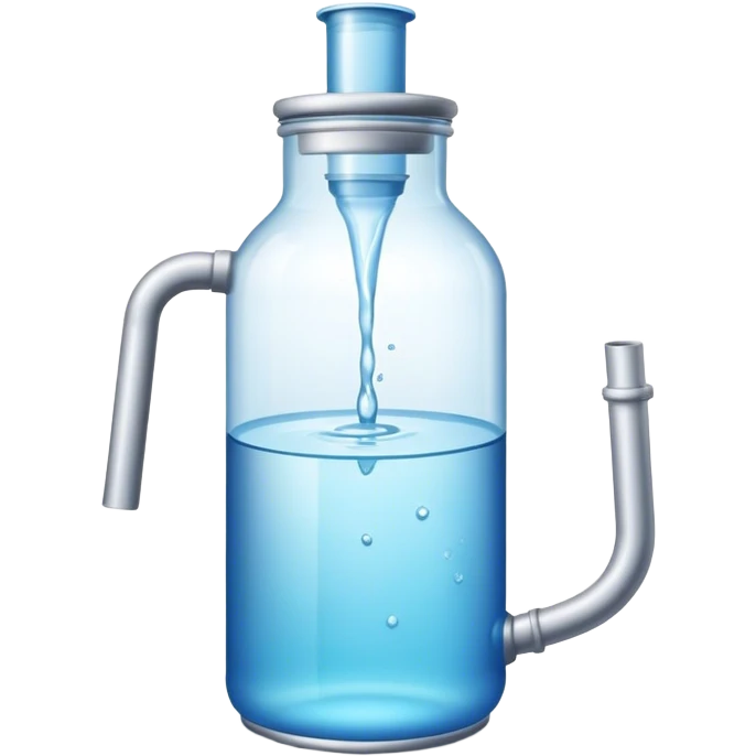 uma garrafa de água emoji