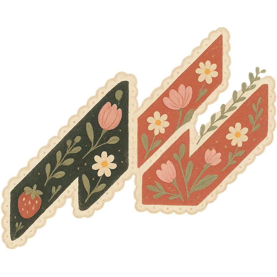 Using a transparent background, give the Assetto Corsa a cute Cottagecore makeover emoji