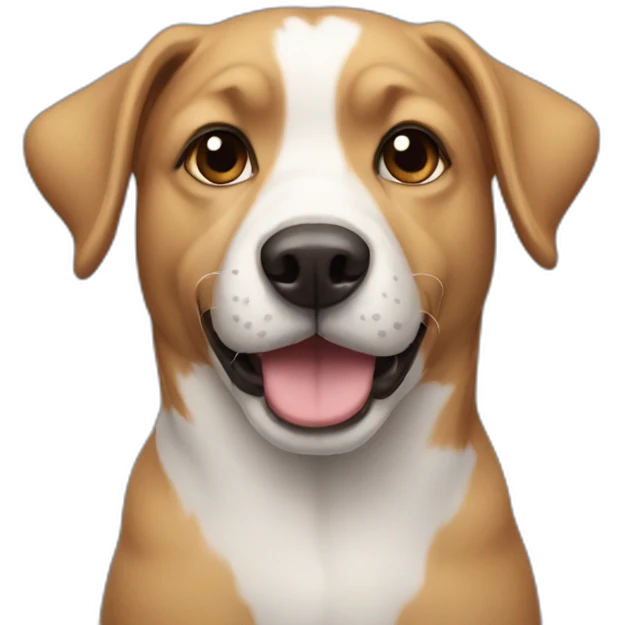 a dog emoji