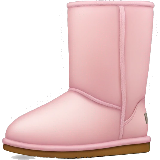 light pink uggs emoji