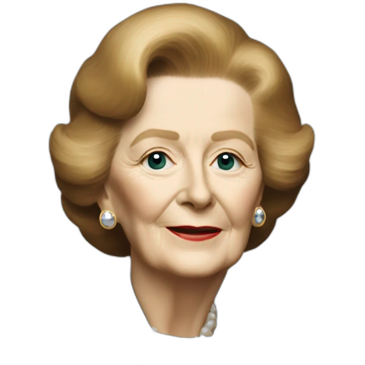 margaret thatcher grave emoji