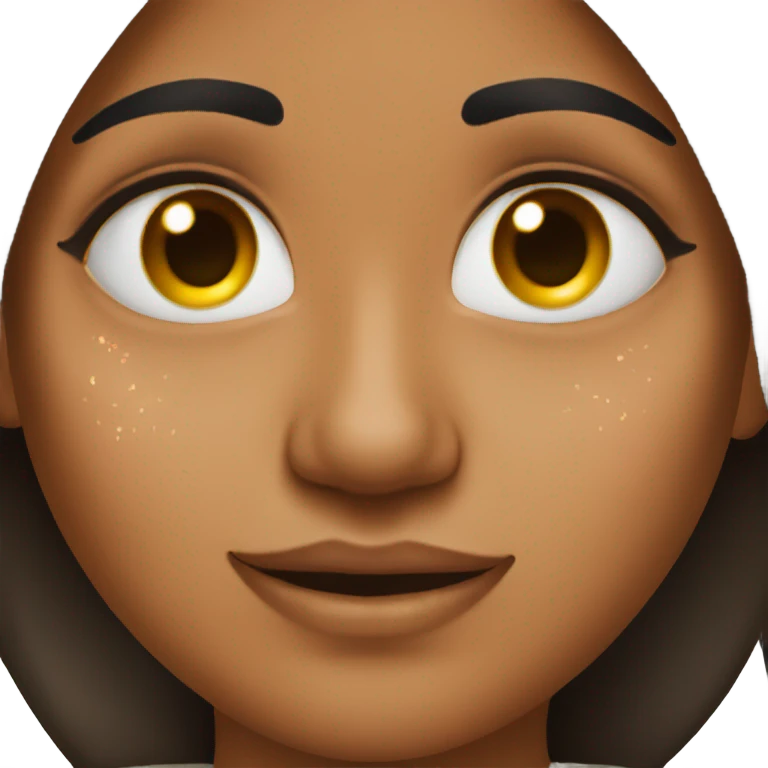indian girl with acne emoji