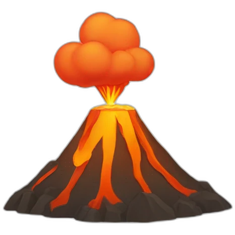 volcano emoji