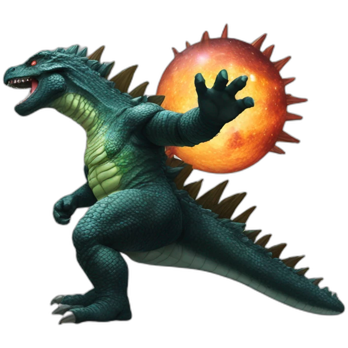 space godzilla emoji
