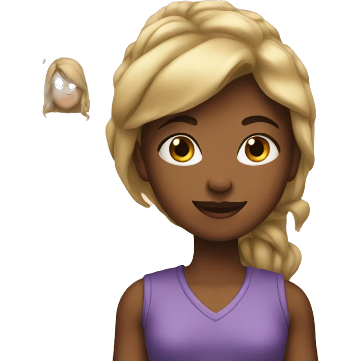 1 gril emoji