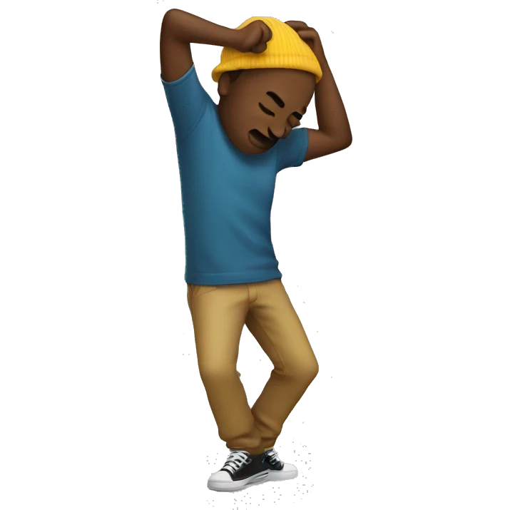 Dabbing emoji