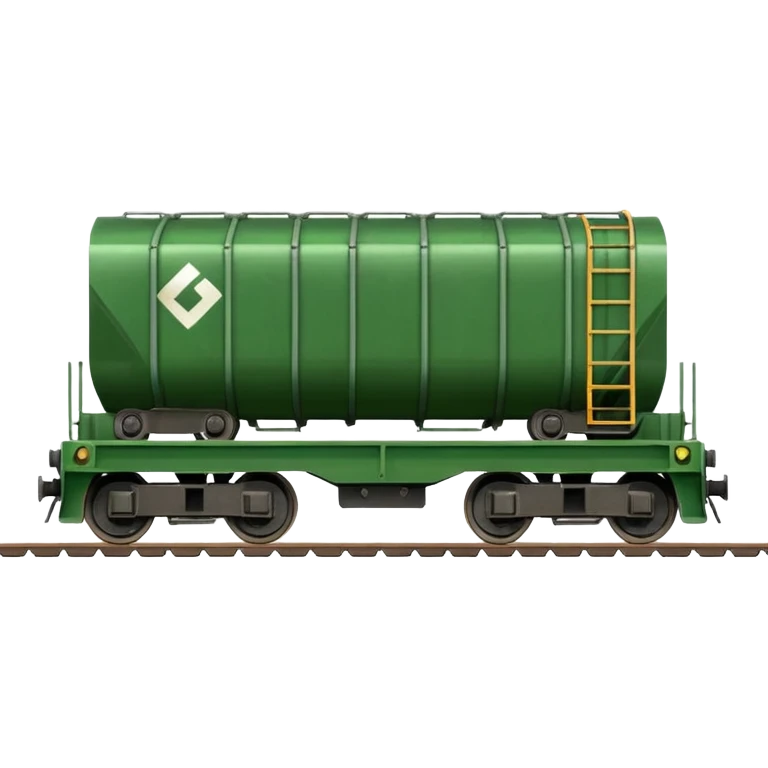 green freight train emoji