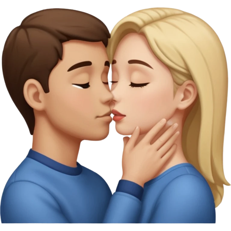 Forehead kiss emoji