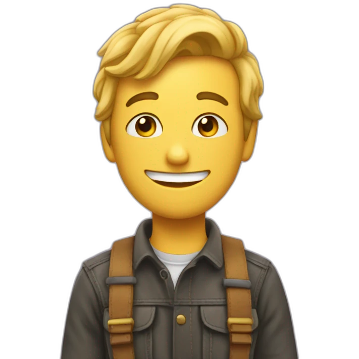 Emojis qui sourit et qui et au bord des larmzs emoji