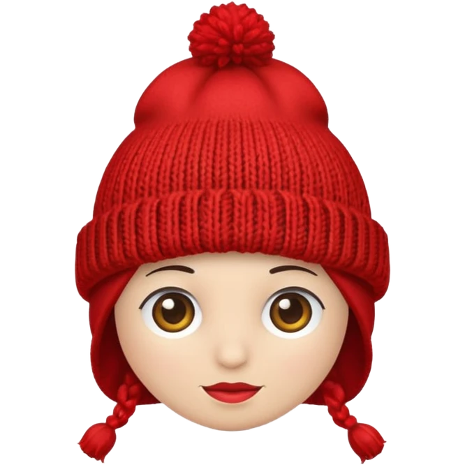  A only red hat emoji