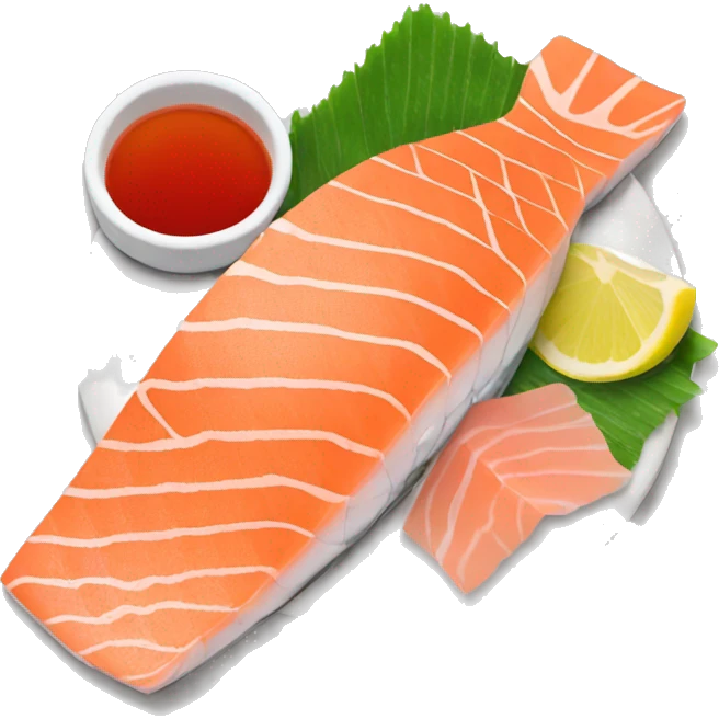 salmon sashimi emoji