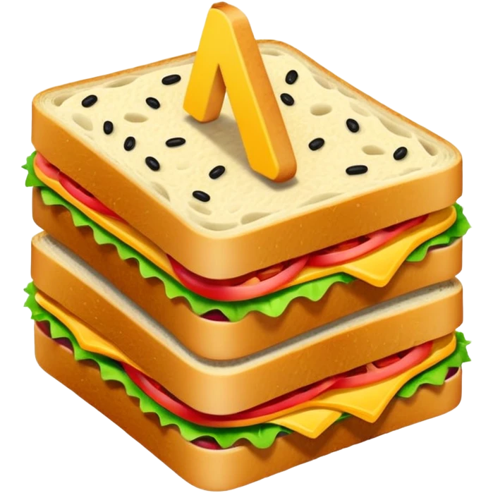 Sandwich exclamation point  emoji