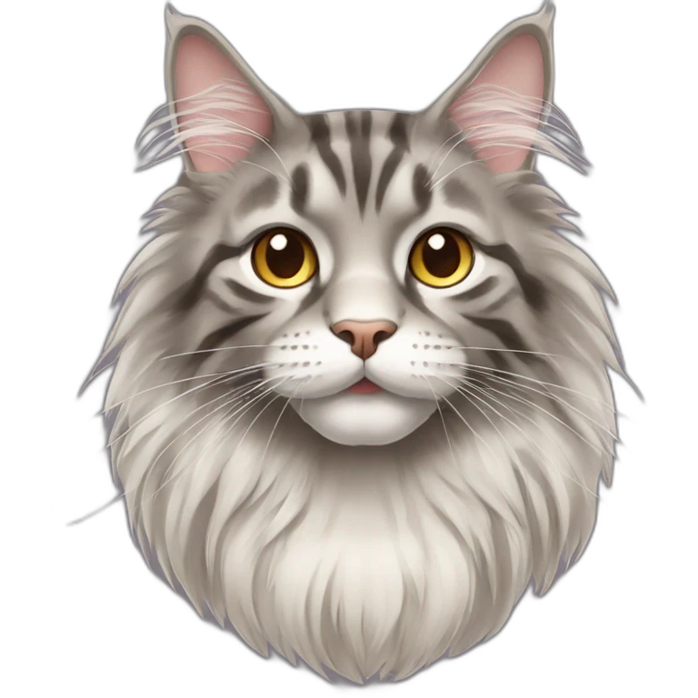 maine coon cat emoji