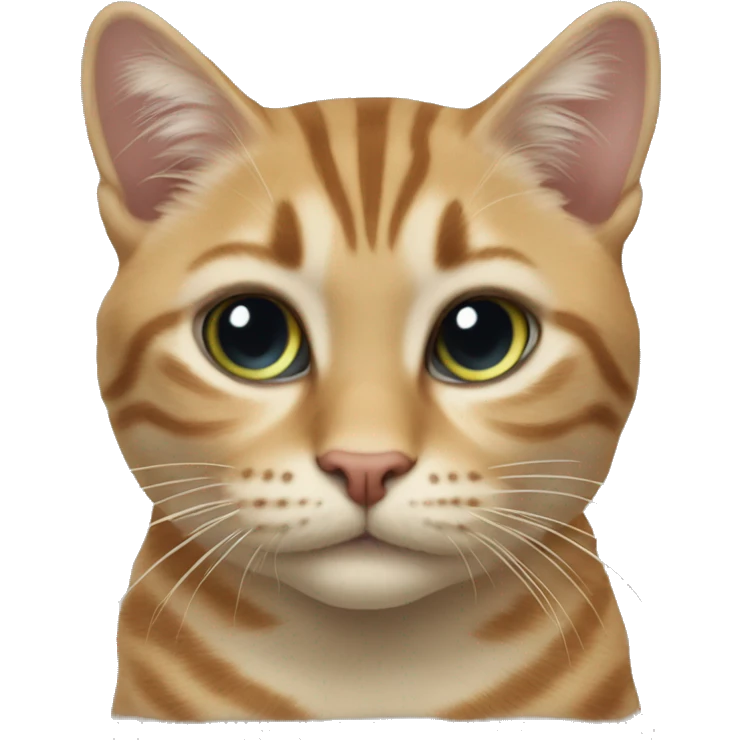 Коричневая кошка ориентал emoji