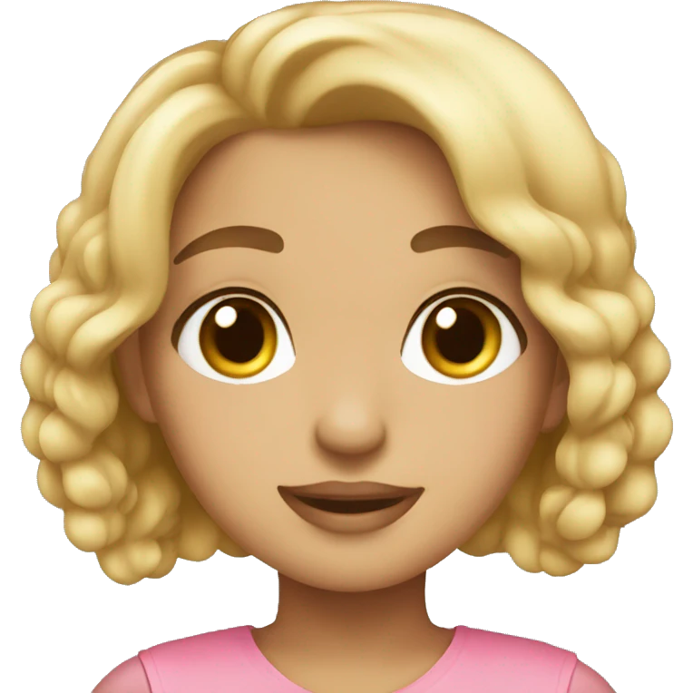Girly pop emoji