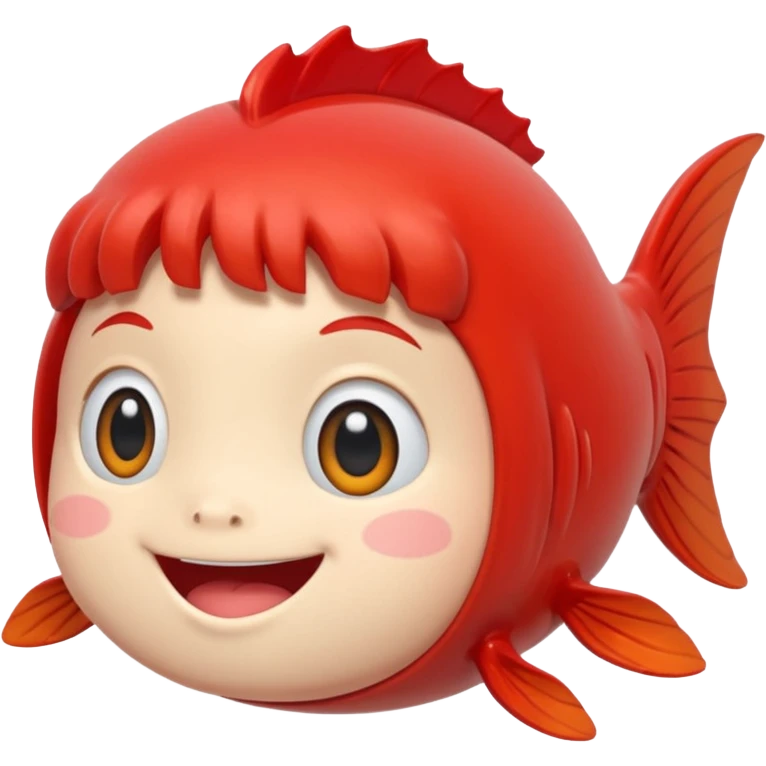 Ponyo fish chibi emoji