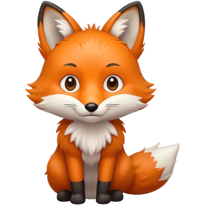 cute fox emoji