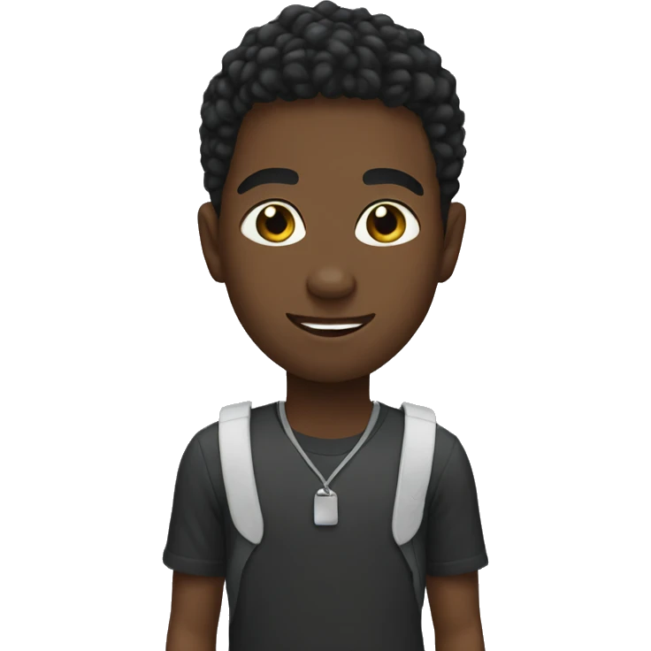 Black boy freestyler emoji