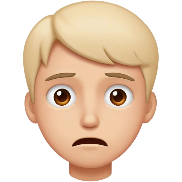 Stressed emoji