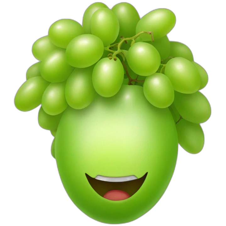 green grape emoji