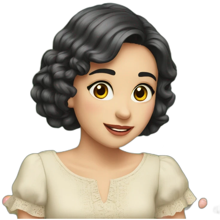 fete brunete cu ochii verzi emoji