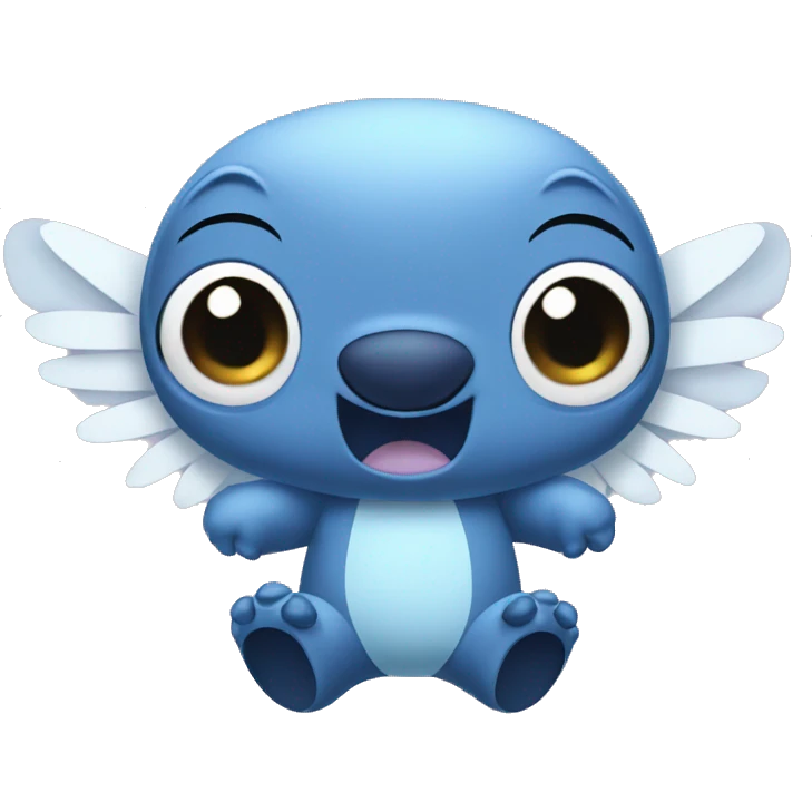 stitch and angel  emoji