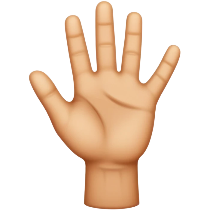 Hand emoji
