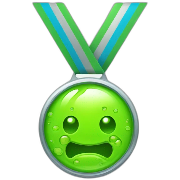 slime silver medal emoji