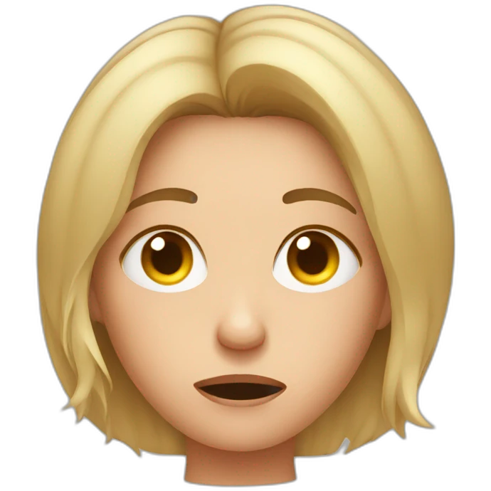 Frustrated mum emoji
