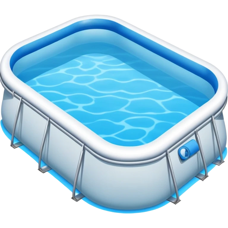 swimming pool with water emoji