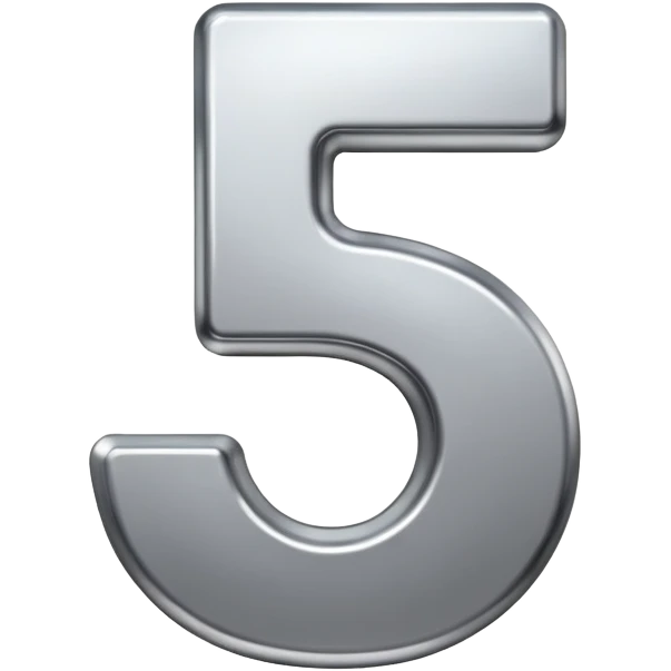 The number five emoji