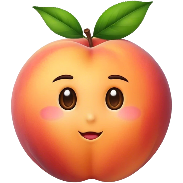 персик мохнатый emoji