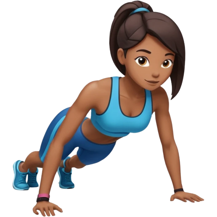 PUSH UP FEMALE emoji
