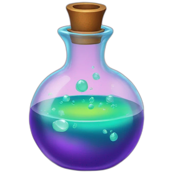 Magic potion emoji
