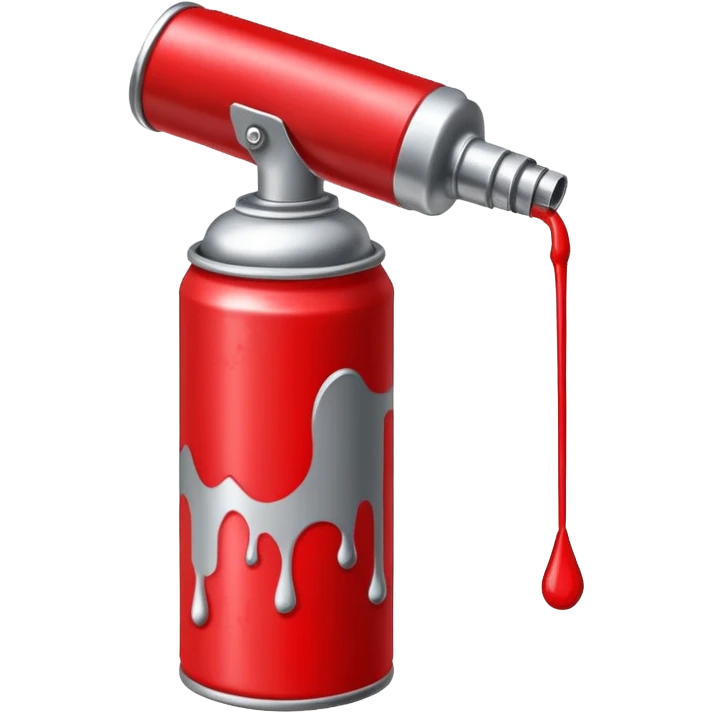 Graffiti spray can emoji