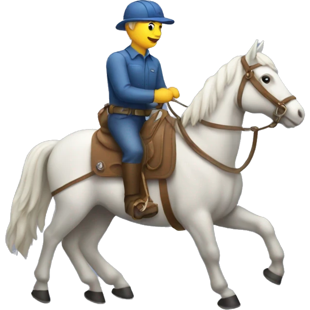 horseback mail delivery emoji