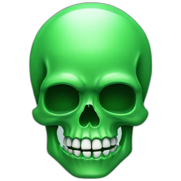 green skull emoji