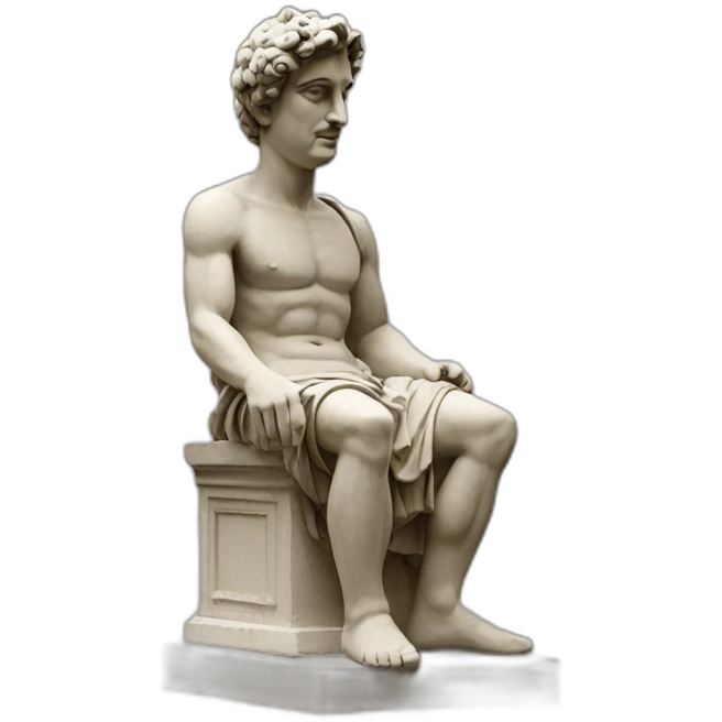 Estatua antigua Grecia  emoji