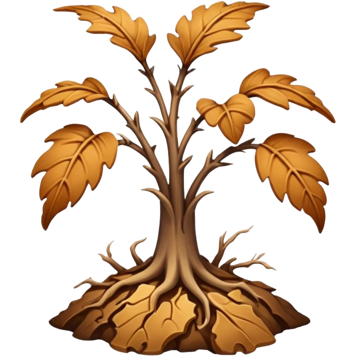 росток завял
 emoji