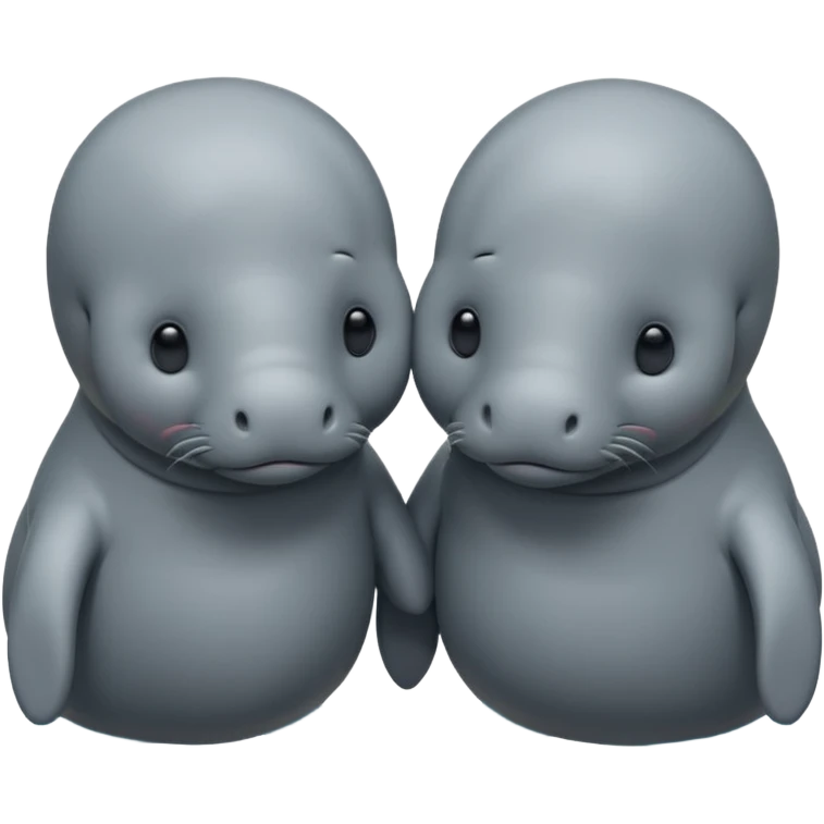 love couple manatee emoji