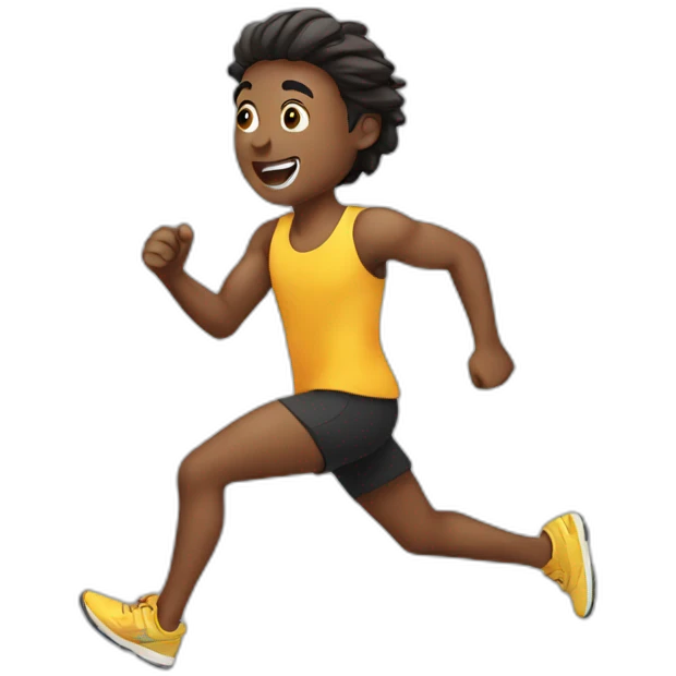 Running emoji