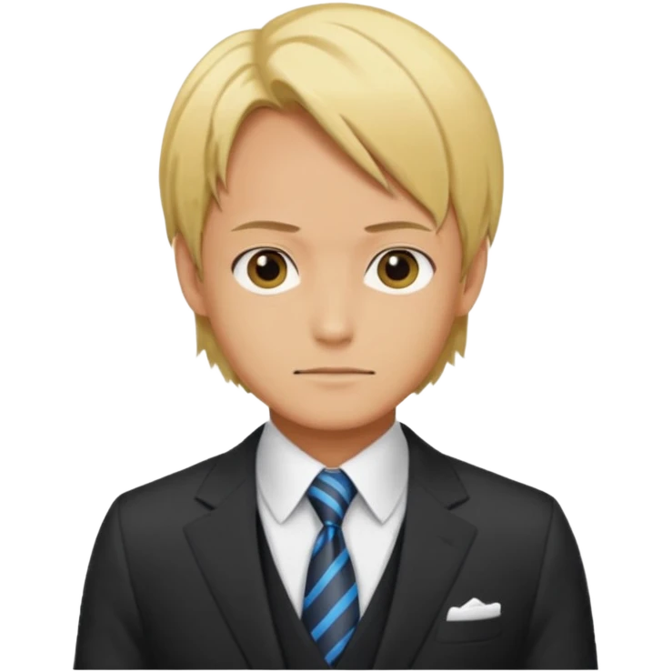 Related to chibi anime style characters of sanji animes character in 2d emoji