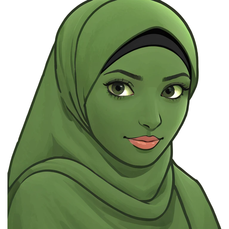 Girl with hijaab emoji