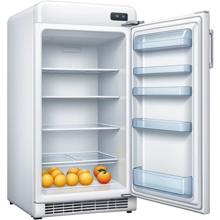 empty fridge open emoji