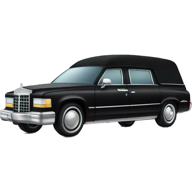 Hearse emoji