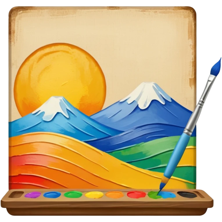 Canvas mid-painting (broad strokes) emoji