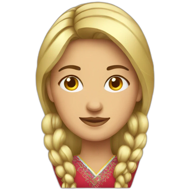 ukrainian woman emoji